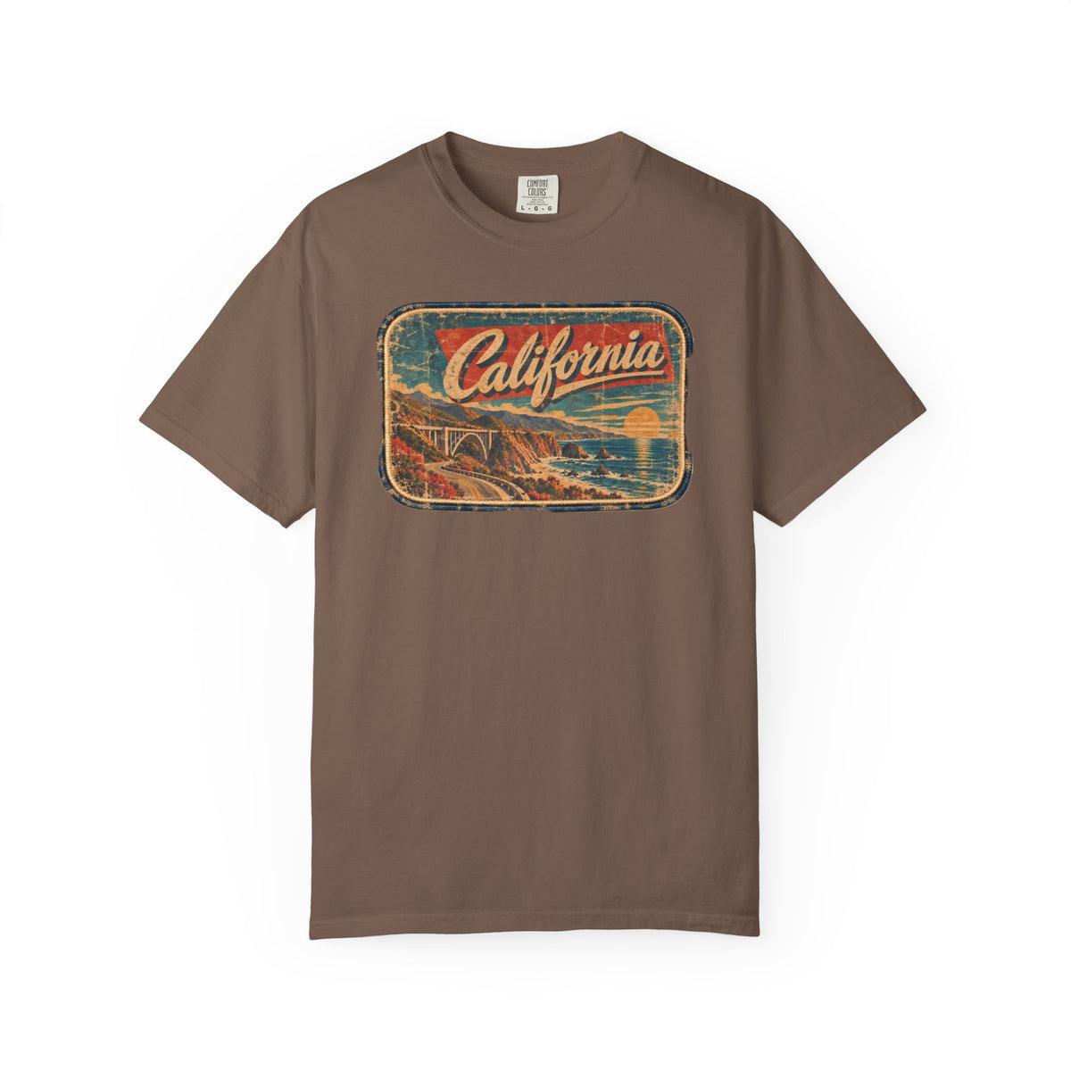 California - Unisex Garment-Dyed T-shirt