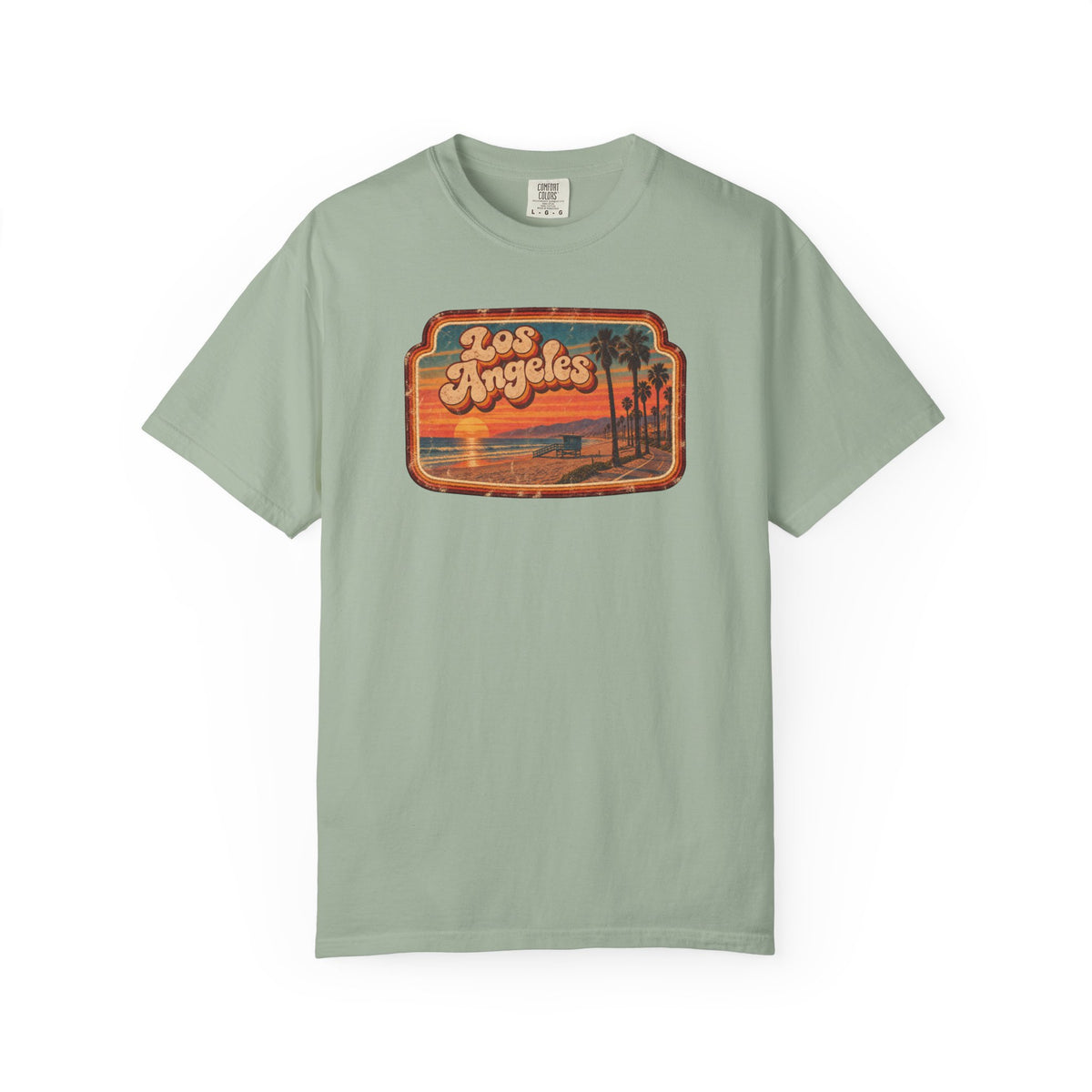 Los Angeles - Unisex Garment-Dyed T-shirt