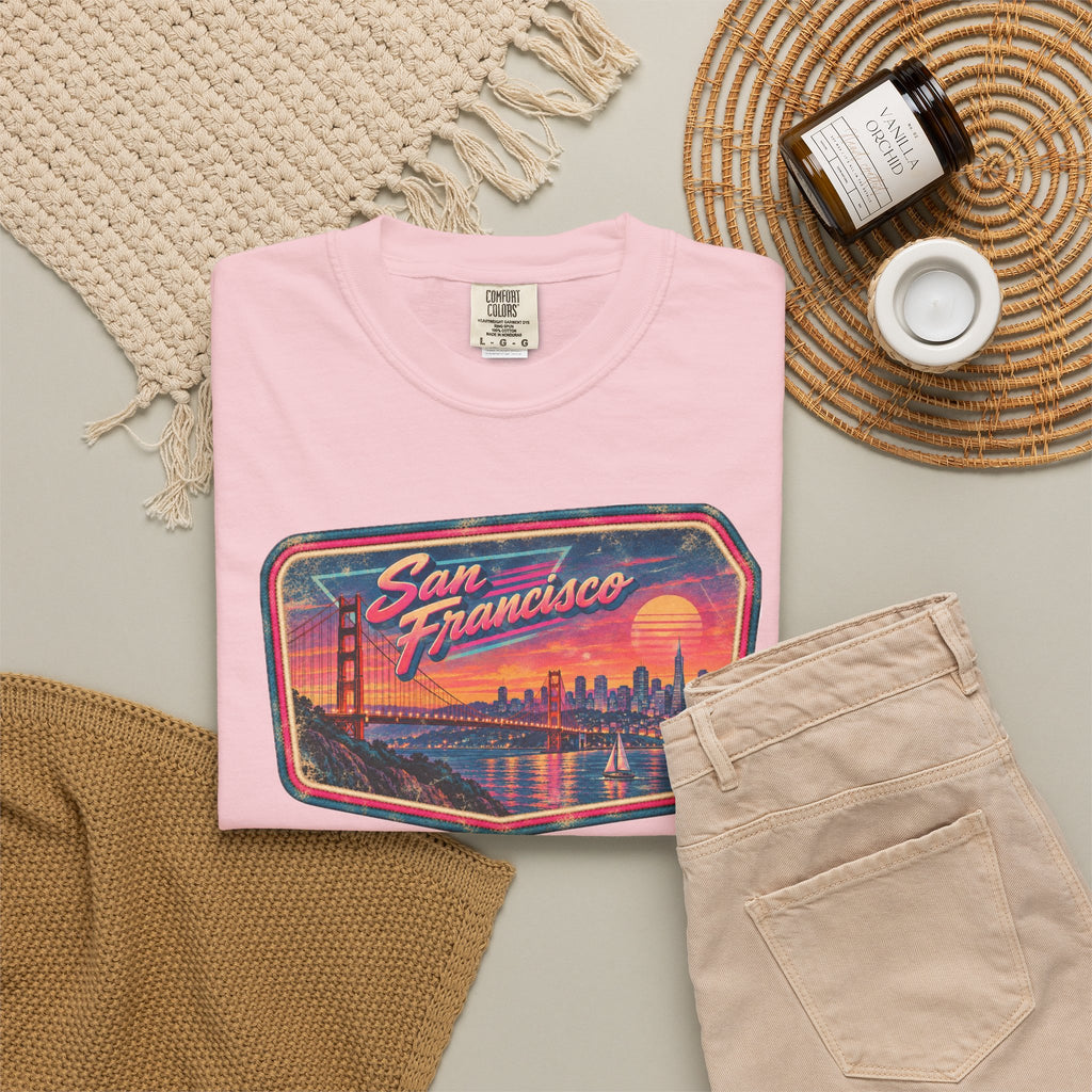 San Francisco - Unisex Garment-Dyed T-shirt