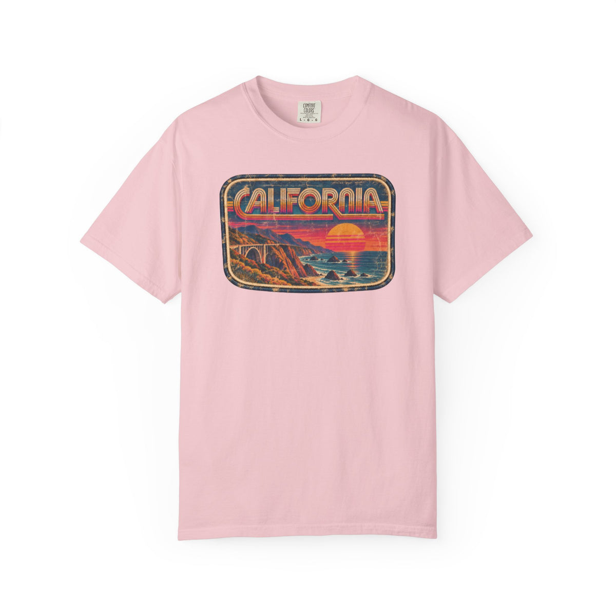 California - Unisex Garment-Dyed T-shirt