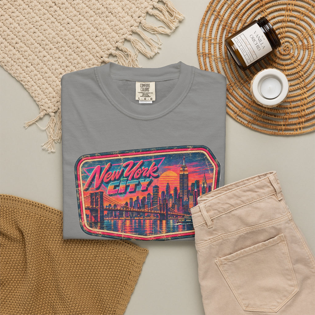 New York City - Unisex Garment-Dyed T-shirt