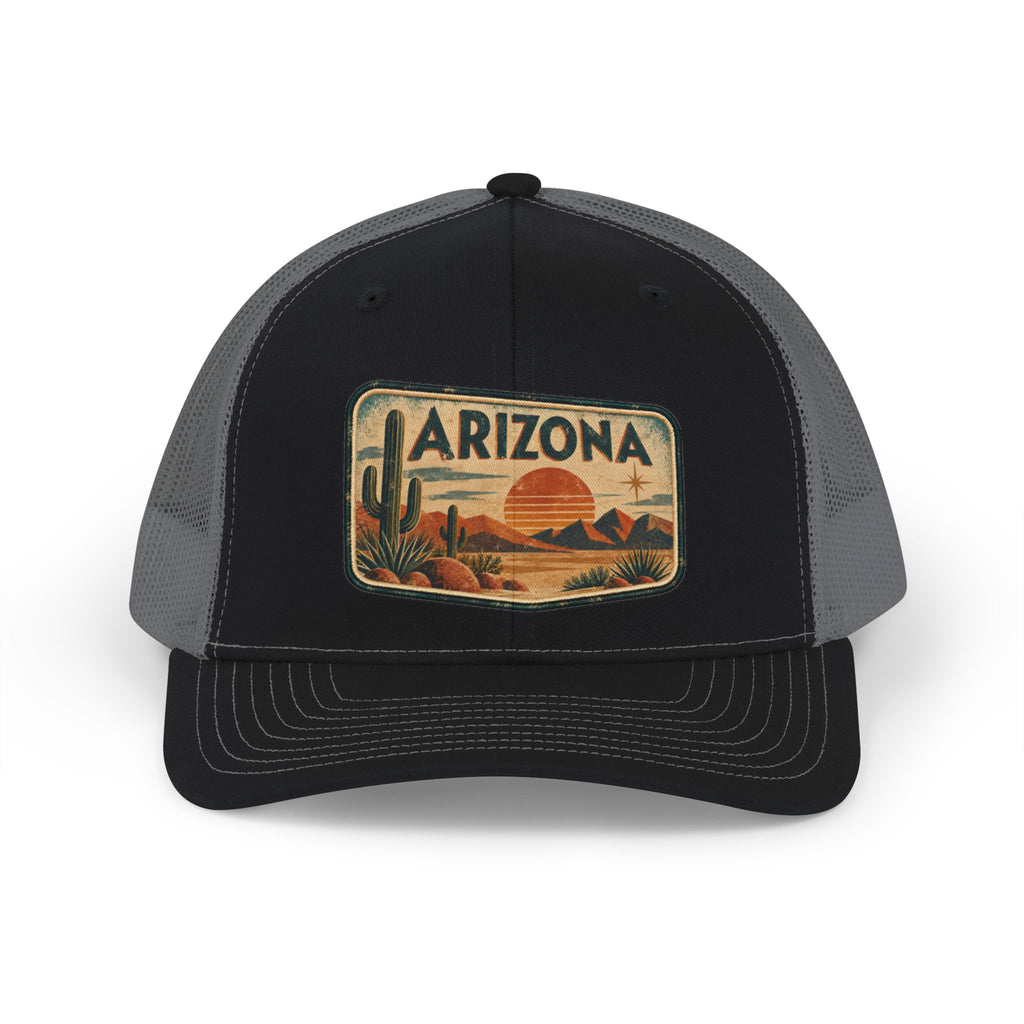 Arizona Cactus Desert Snapback Trucker Cap