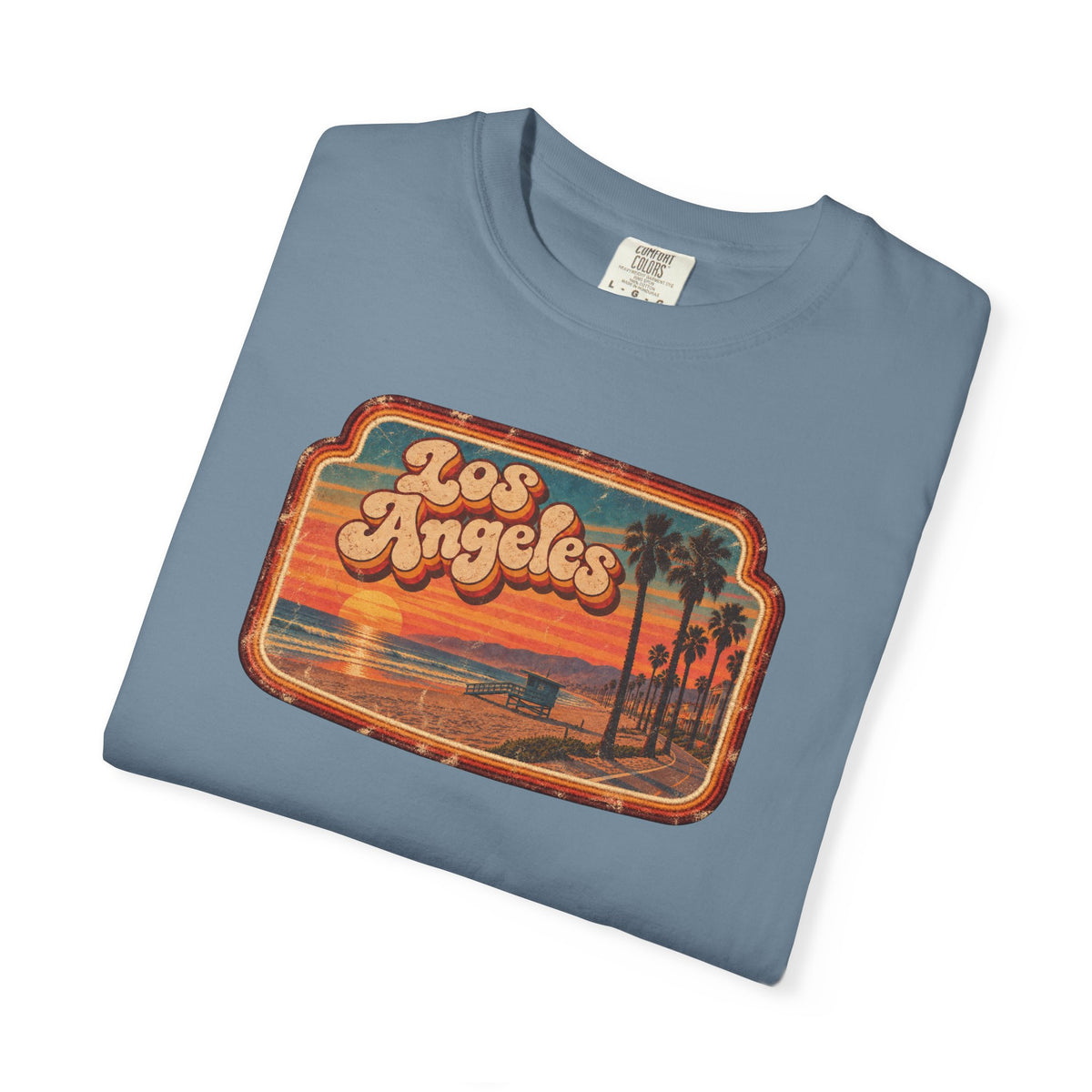 Los Angeles - Unisex Garment-Dyed T-shirt