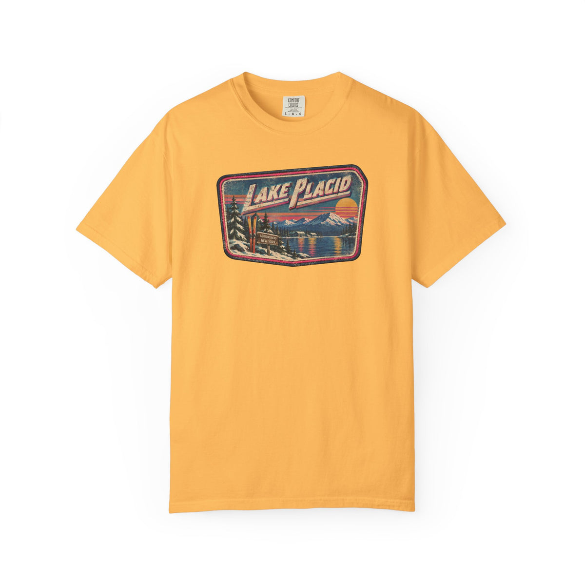 Lake Placid - Unisex Garment-Dyed T-shirt