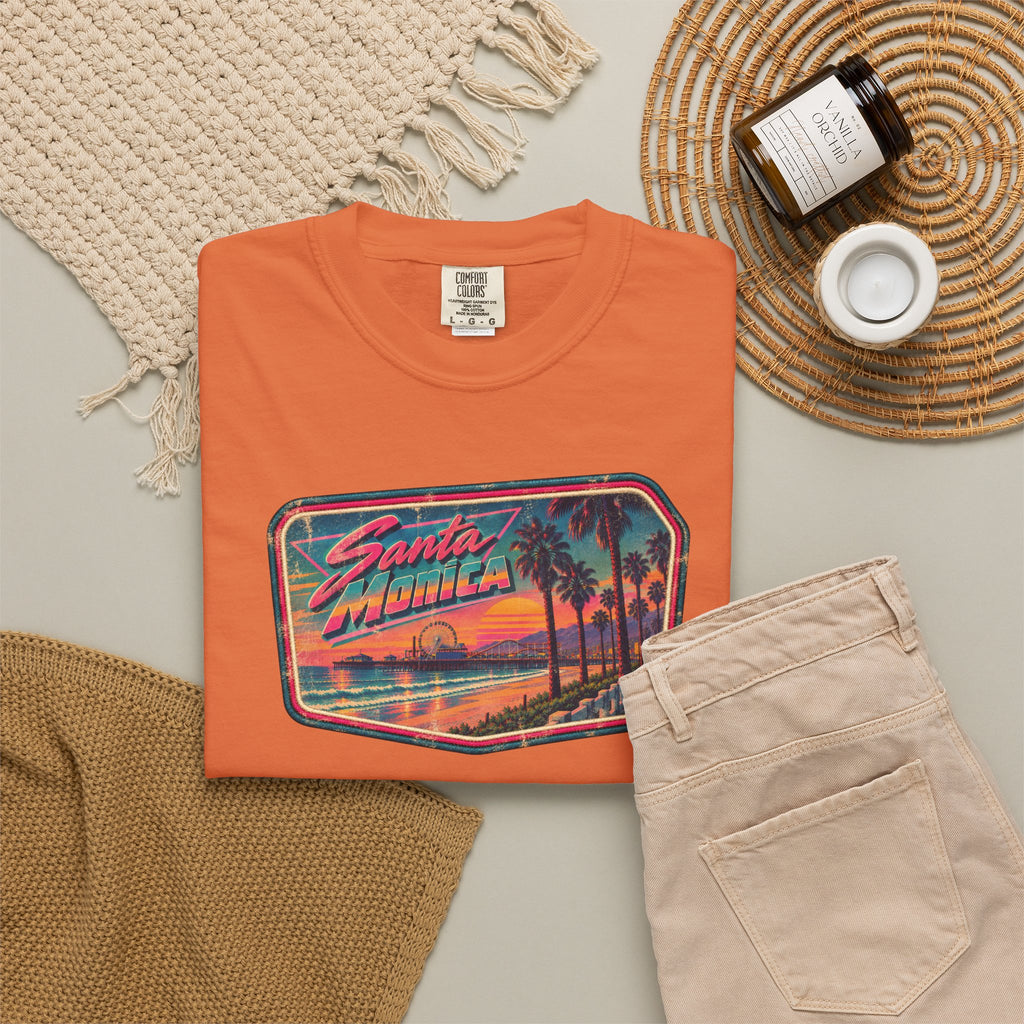 Santa Monica - Unisex Garment-Dyed T-shirt