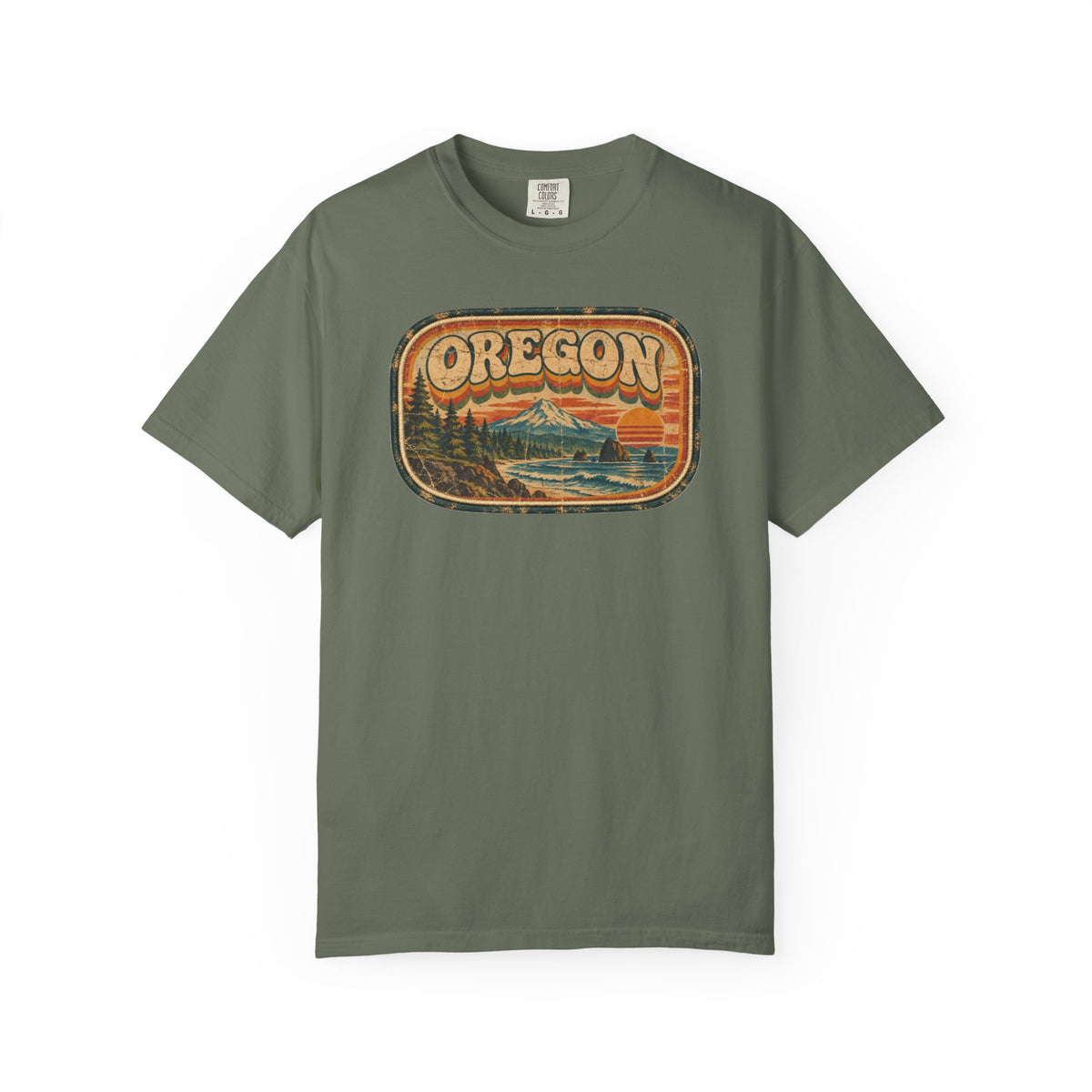 Oregon - Unisex Garment-Dyed T-shirt