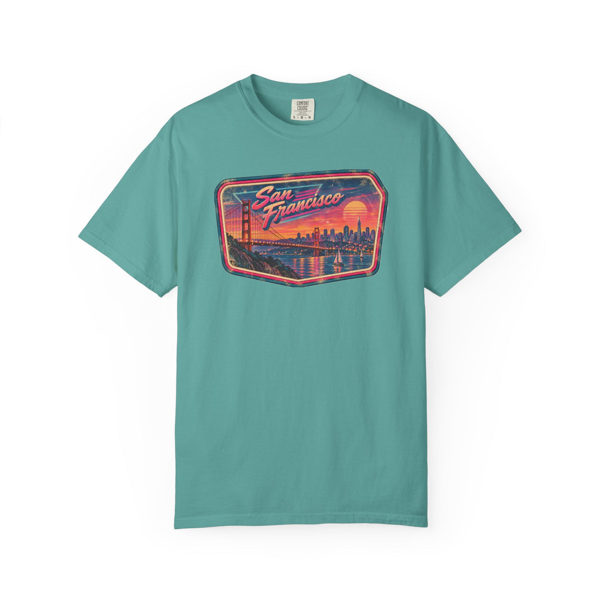 San Francisco - Unisex Garment-Dyed T-shirt
