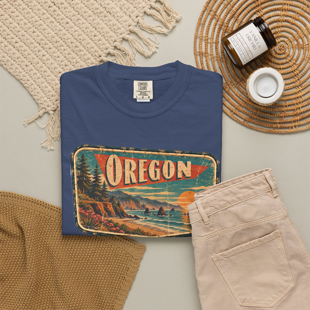 Oregon - Unisex Garment-Dyed T-shirt