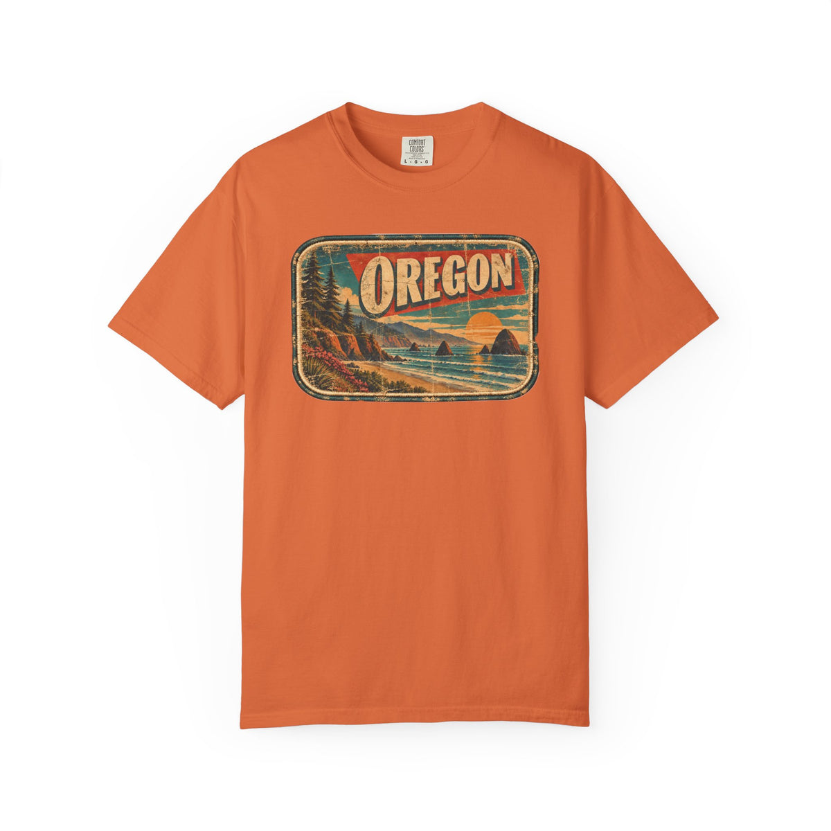 Oregon - Unisex Garment-Dyed T-shirt