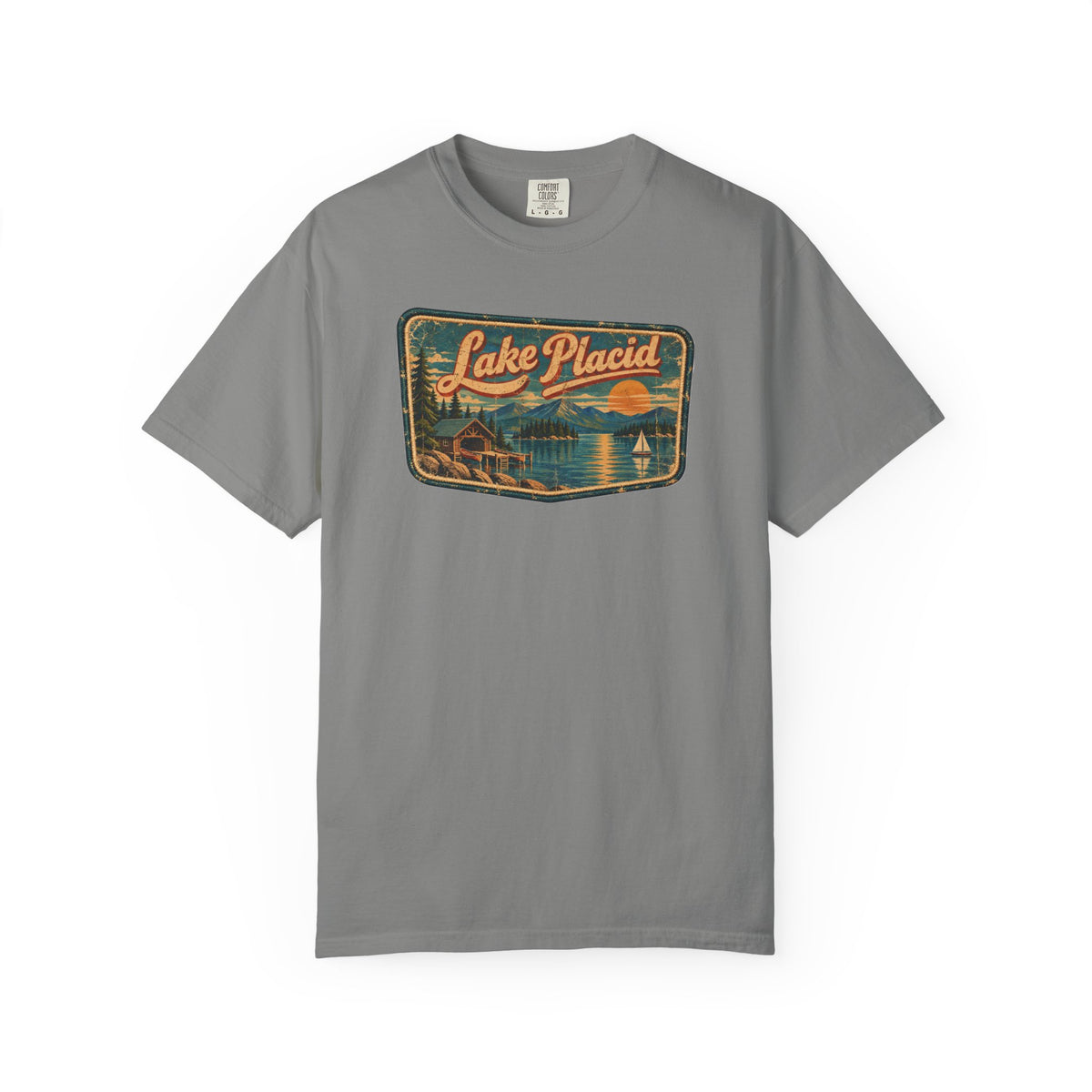 Lake Placid - Unisex Garment-Dyed T-shirt