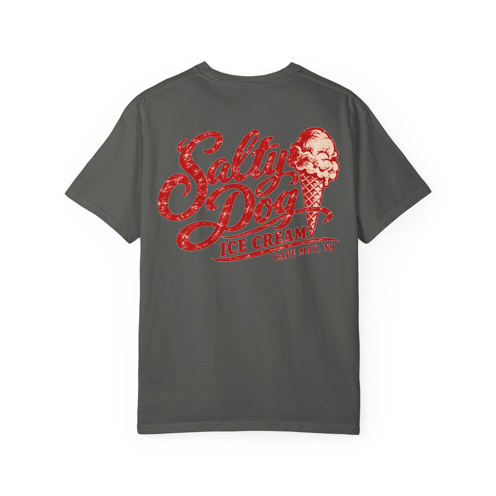 Salty Dog Ice Cream - Unisex Garment-Dyed T-shirt