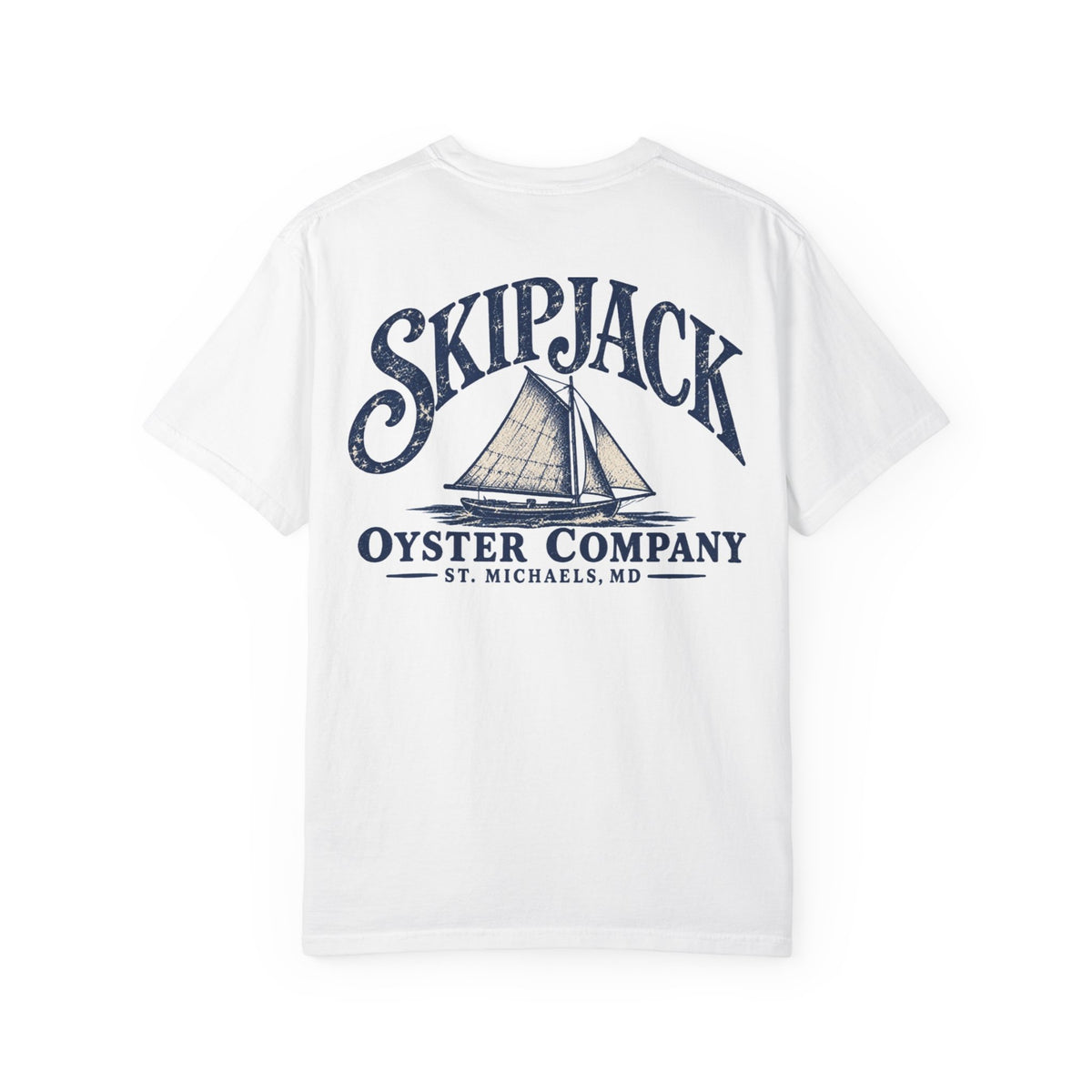 Skipjack Oyster Company - Unisex Garment-Dyed T-shirt