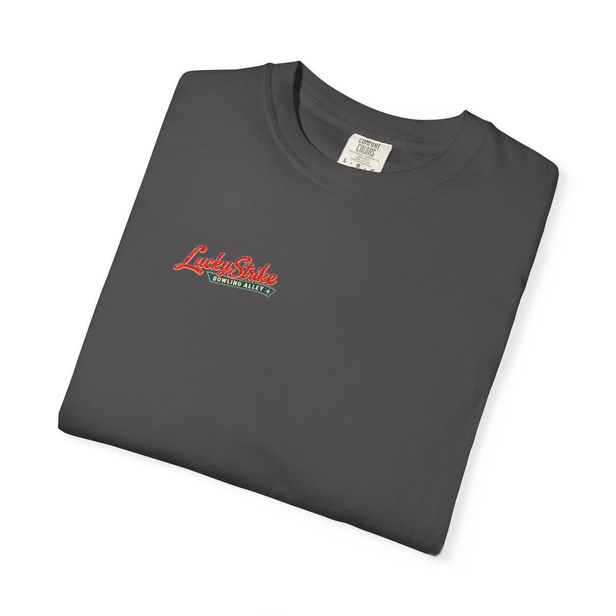 Lucky Strike Bowling Alley - Unisex Garment-Dyed T-shirt