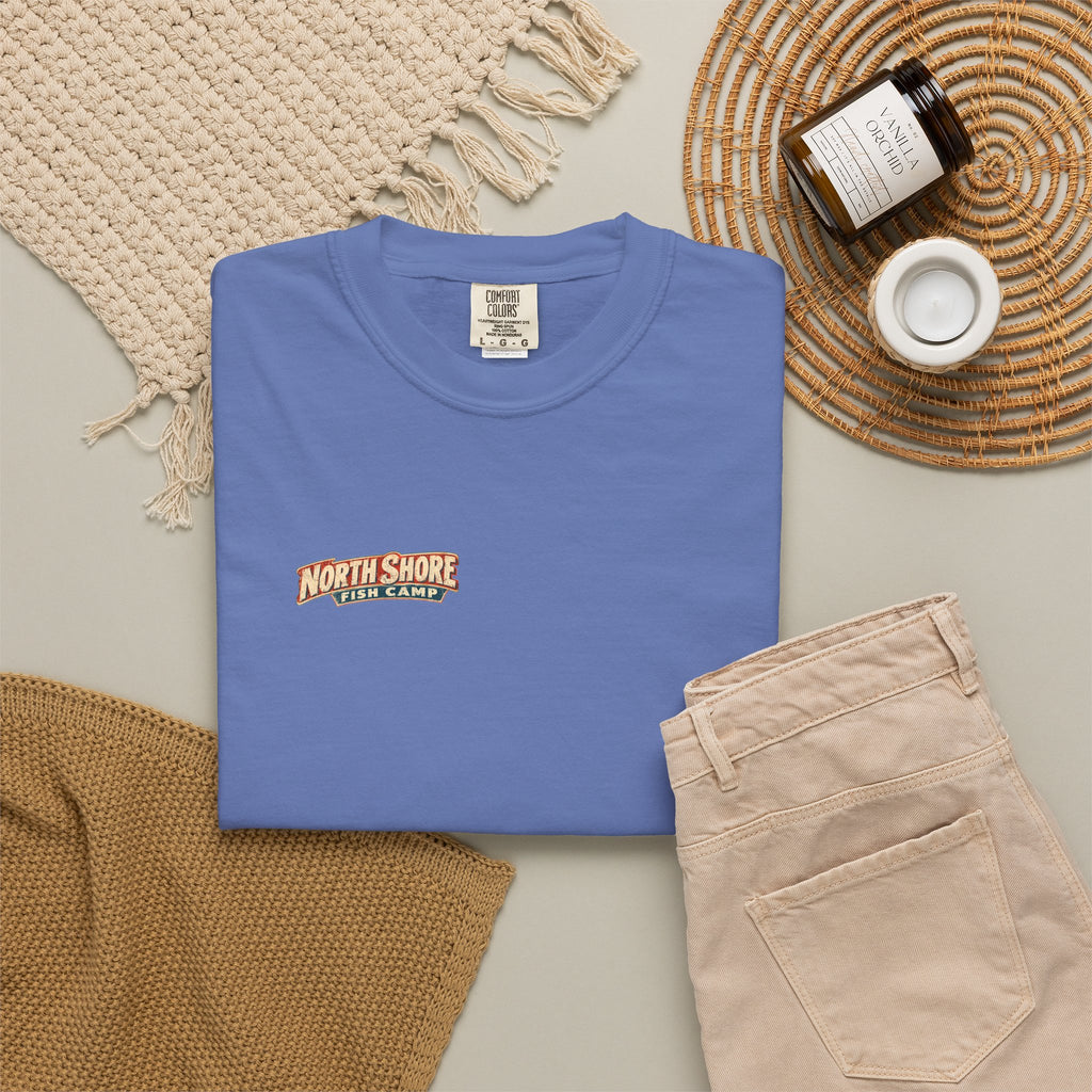 North Shore Fish Camp - Unisex Garment-Dyed T-shirt