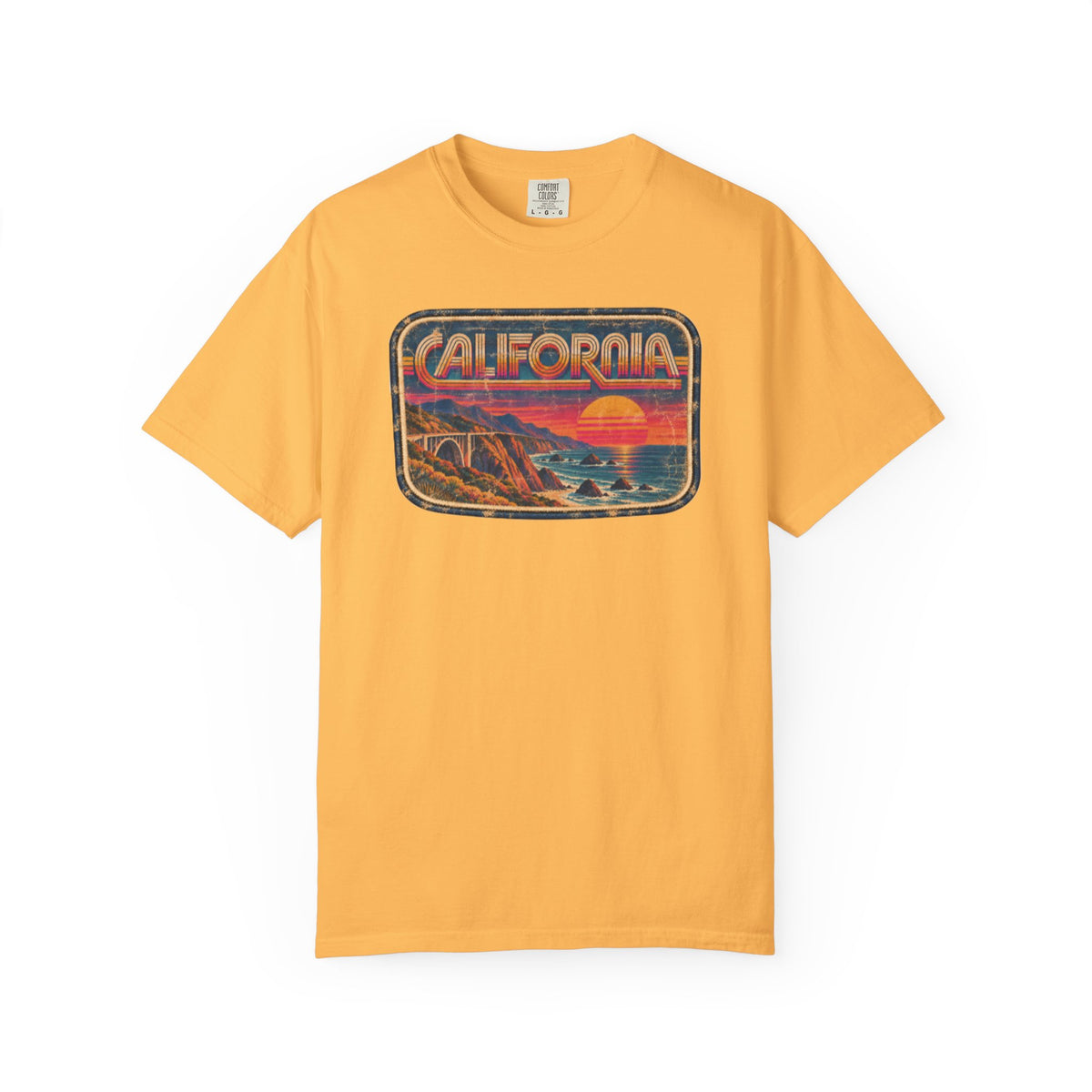 California - Unisex Garment-Dyed T-shirt