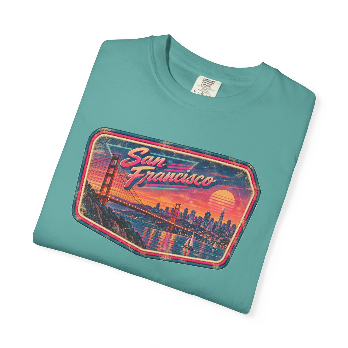 San Francisco - Unisex Garment-Dyed T-shirt
