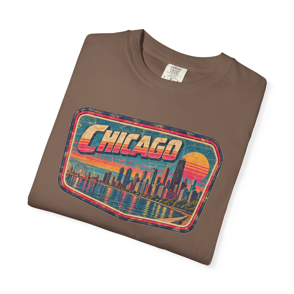Chicago - Unisex Garment-Dyed T-shirt