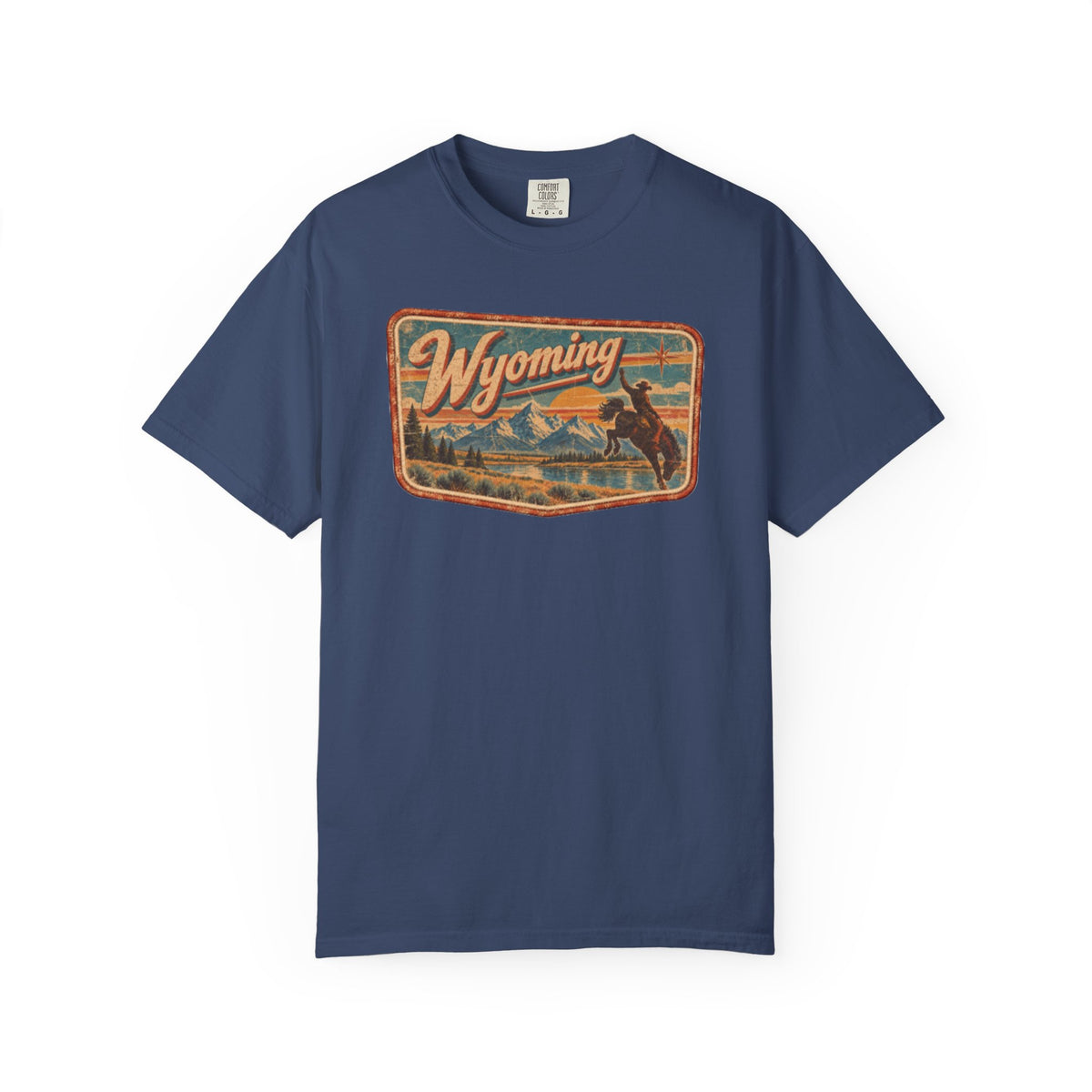 Wyoming - Unisex Garment-Dyed T-shirt