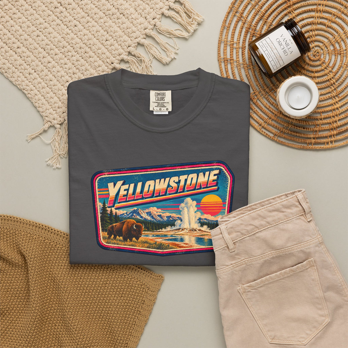 Yellowstone - Unisex Garment-Dyed T-shirt