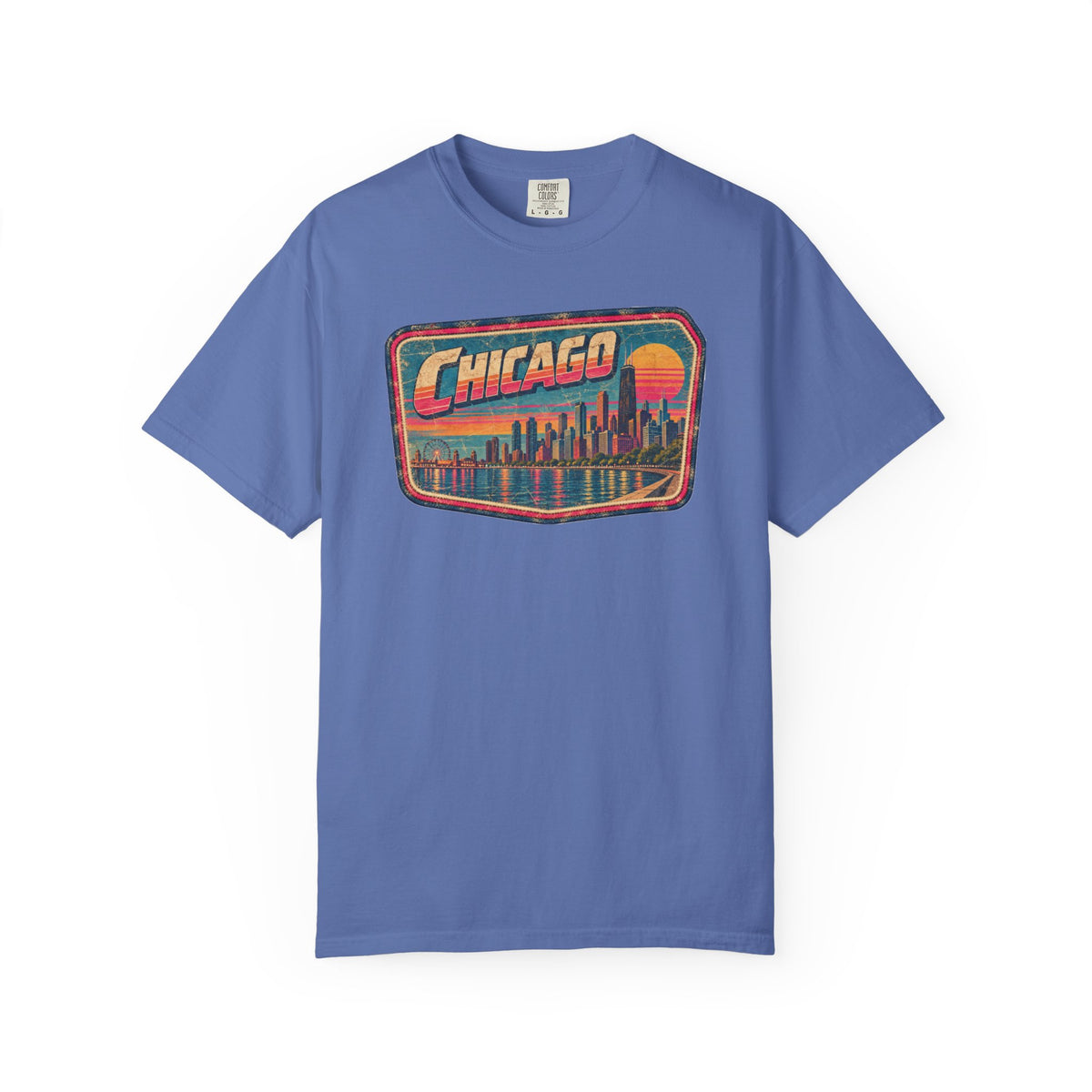 Chicago - Unisex Garment-Dyed T-shirt