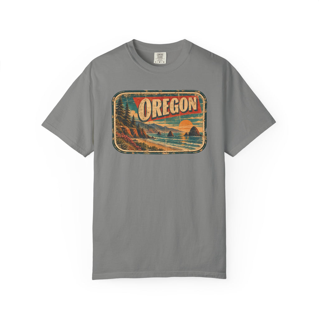 Oregon - Unisex Garment-Dyed T-shirt