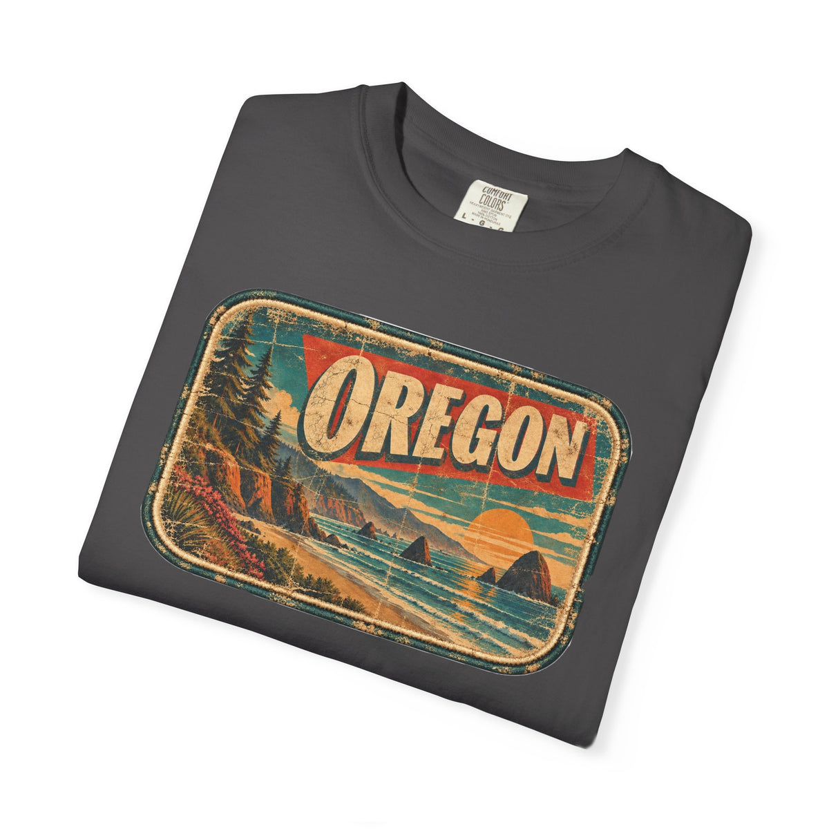 Oregon - Unisex Garment-Dyed T-shirt