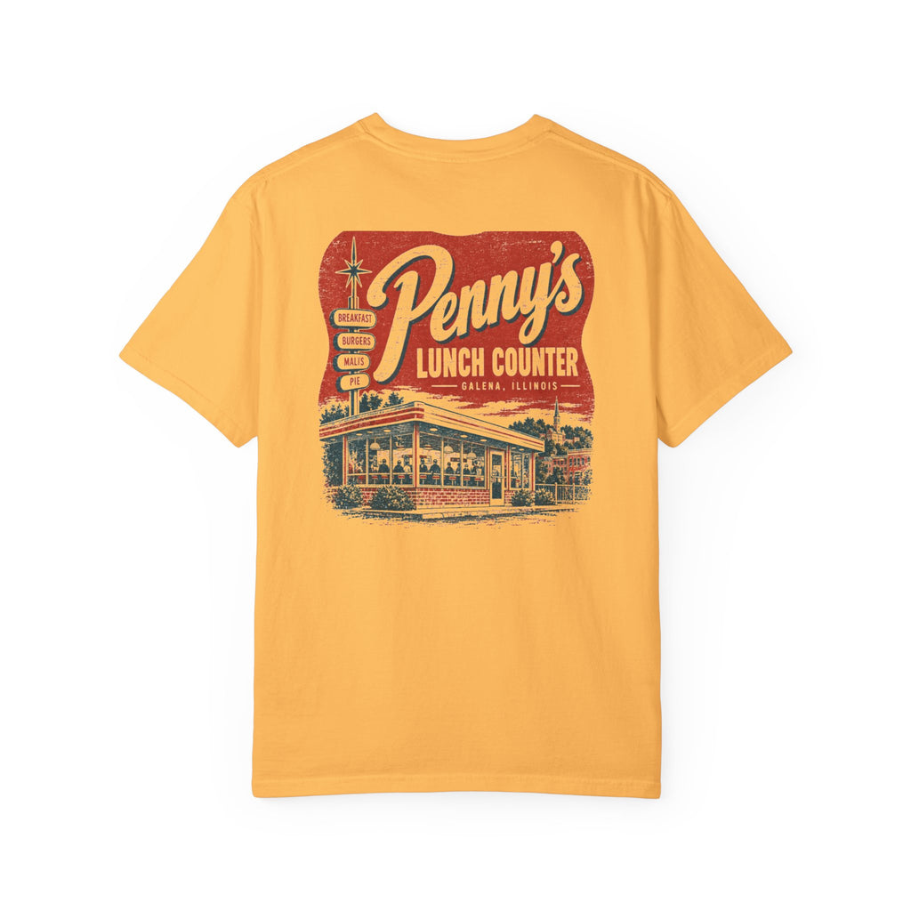 Penny's Lunch Counter - Unisex Garment-Dyed T-shirt