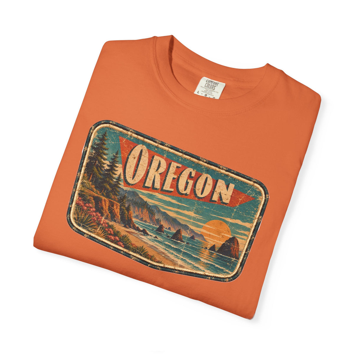 Oregon - Unisex Garment-Dyed T-shirt