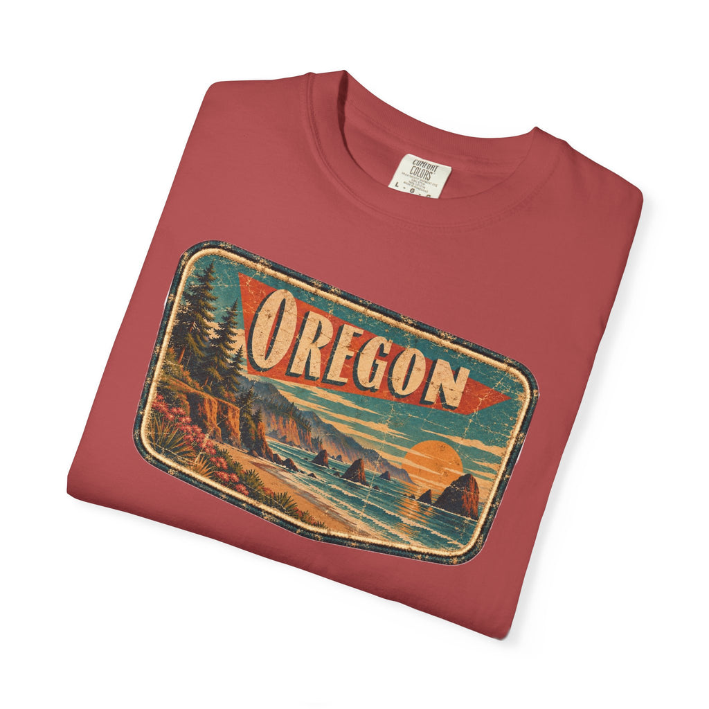 Oregon - Unisex Garment-Dyed T-shirt