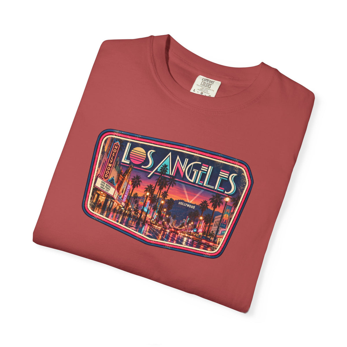 Los Angeles - Unisex Garment-Dyed T-shirt