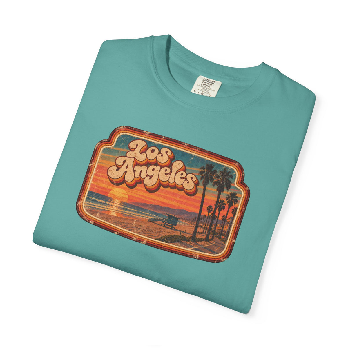 Los Angeles - Unisex Garment-Dyed T-shirt