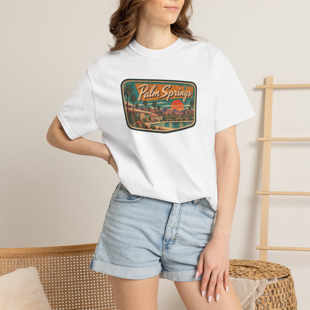 Palm Springs - Unisex Garment-Dyed T-shirt