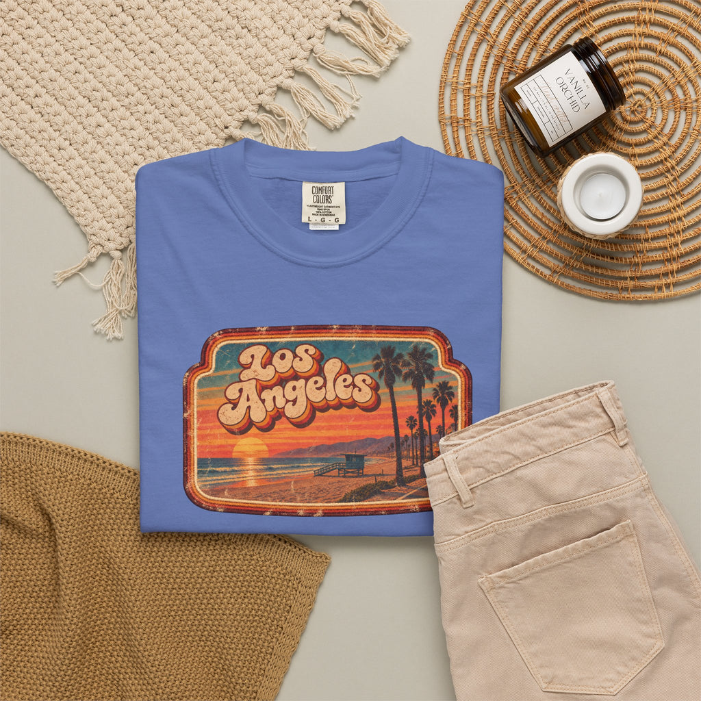Los Angeles - Unisex Garment-Dyed T-shirt