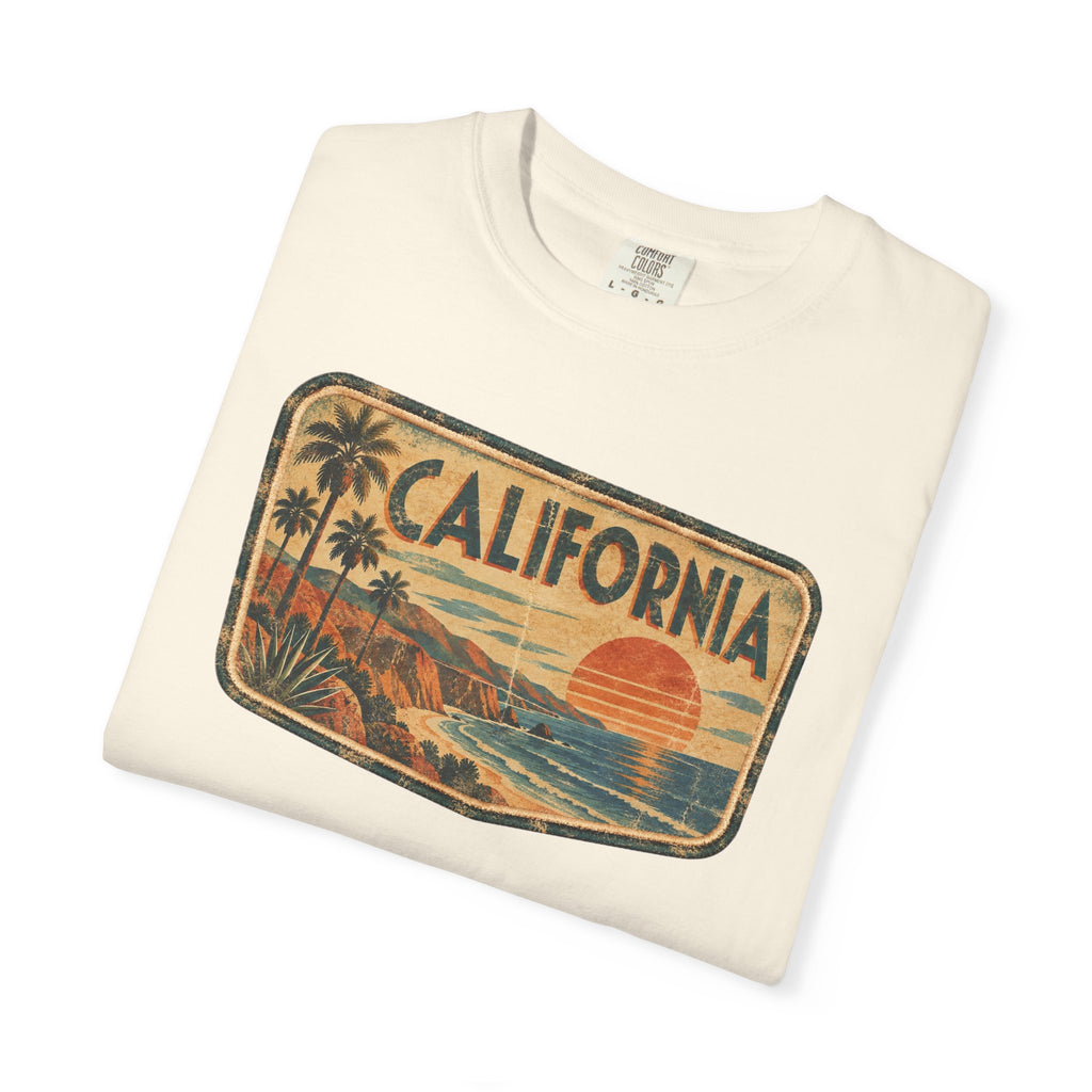 California - Unisex Garment-Dyed T-shirt
