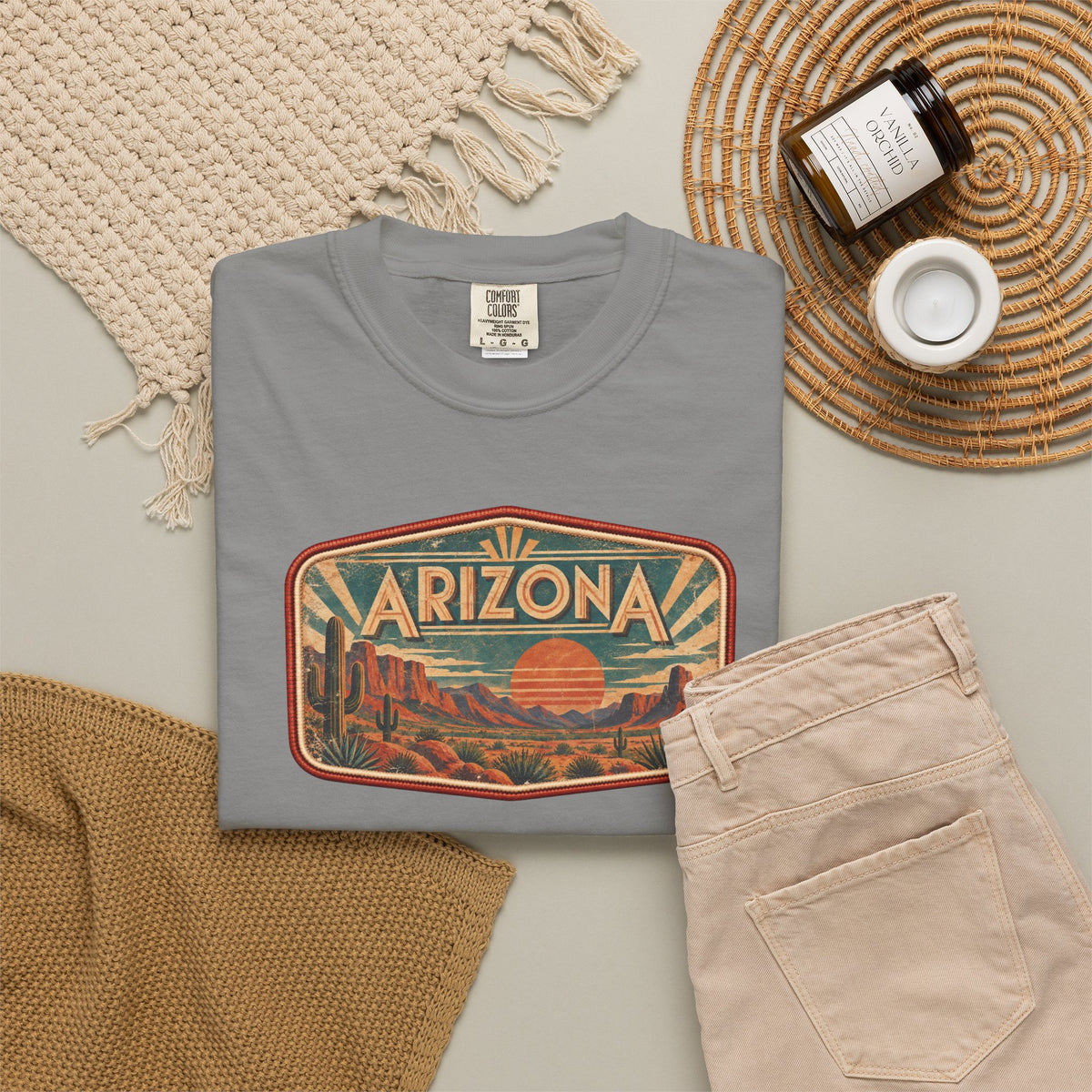 Arizona - Unisex Garment-Dyed T-shirt