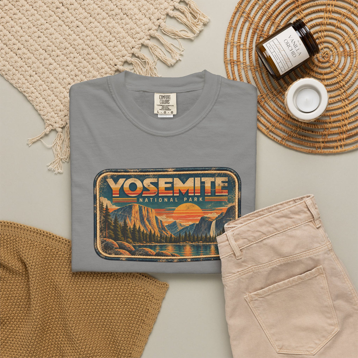 Yosemite - Unisex Garment-Dyed T-shirt