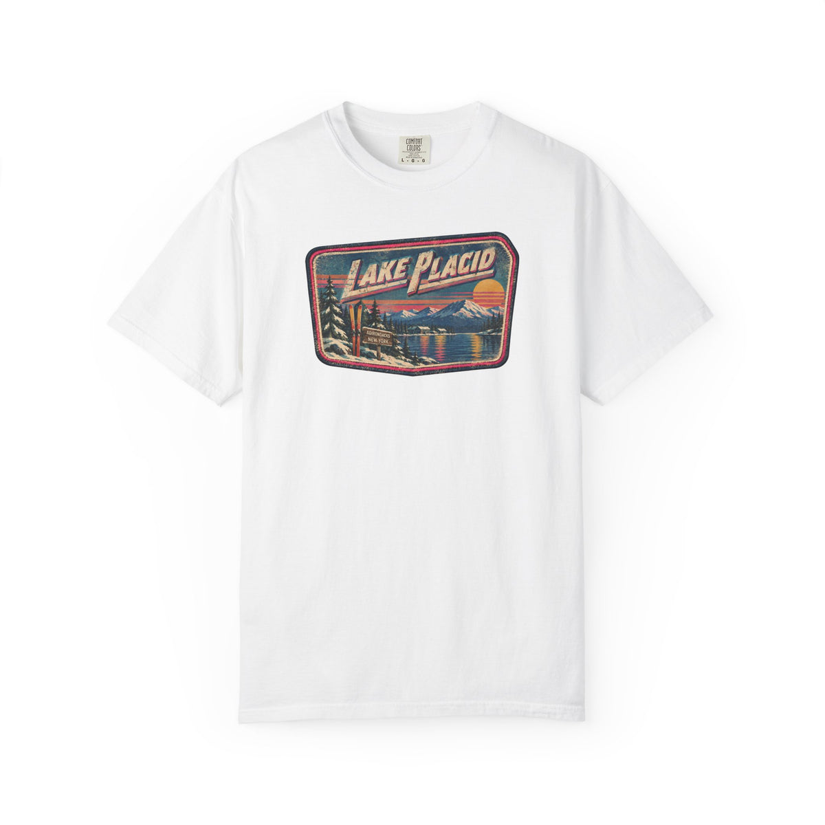 Lake Placid - Unisex Garment-Dyed T-shirt