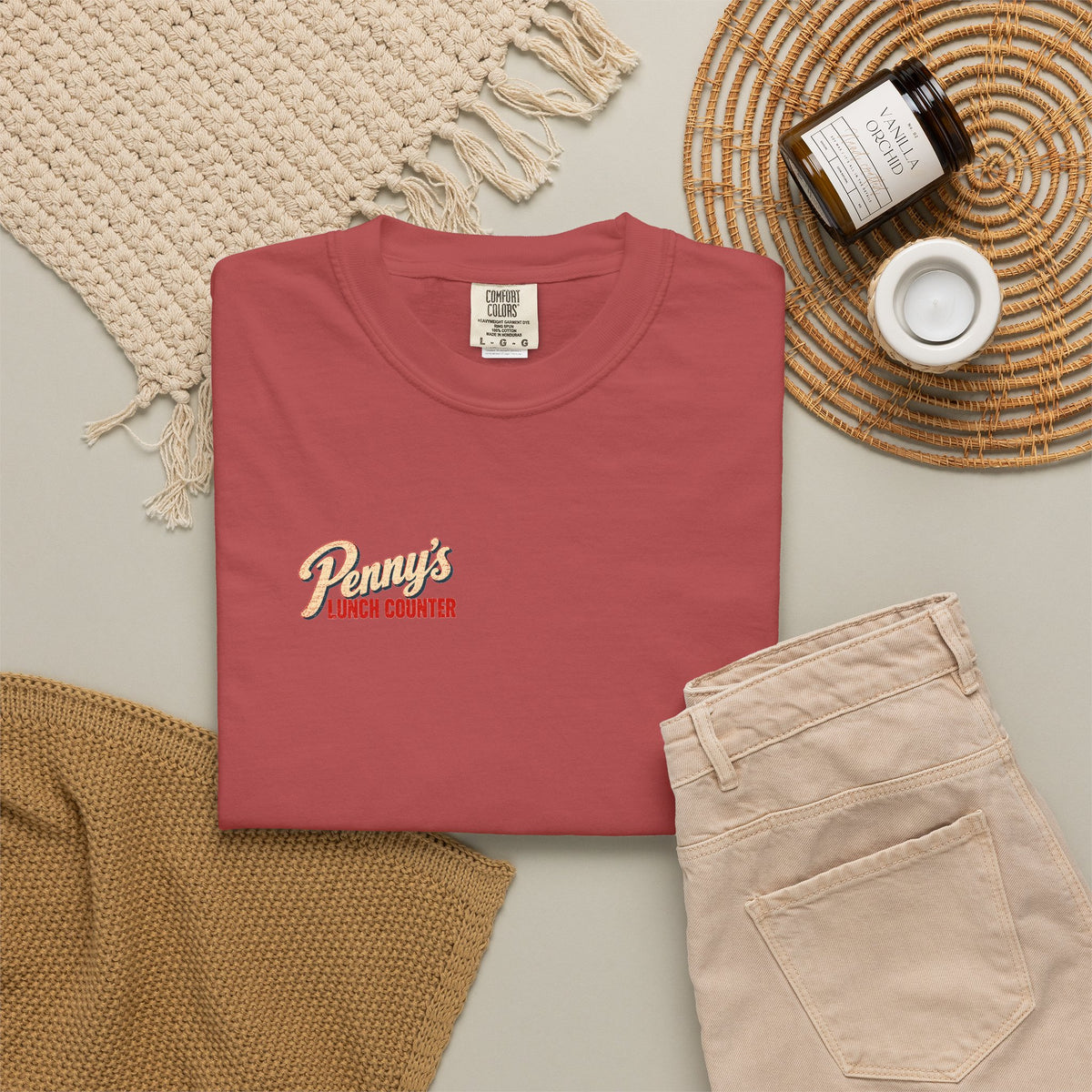 Penny's Lunch Counter - Unisex Garment-Dyed T-shirt