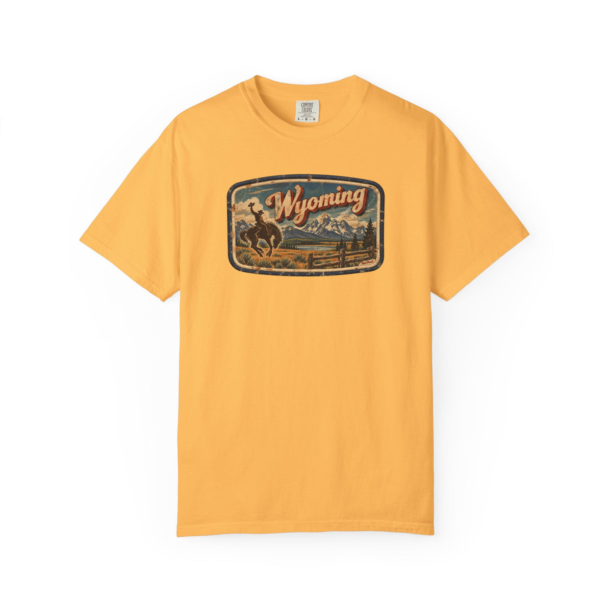 Wyoming - Unisex Garment-Dyed T-shirt