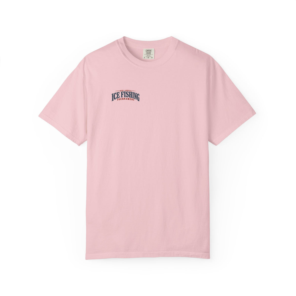 Ice Fishing Tournament - Unisex Garment-Dyed T-shirt