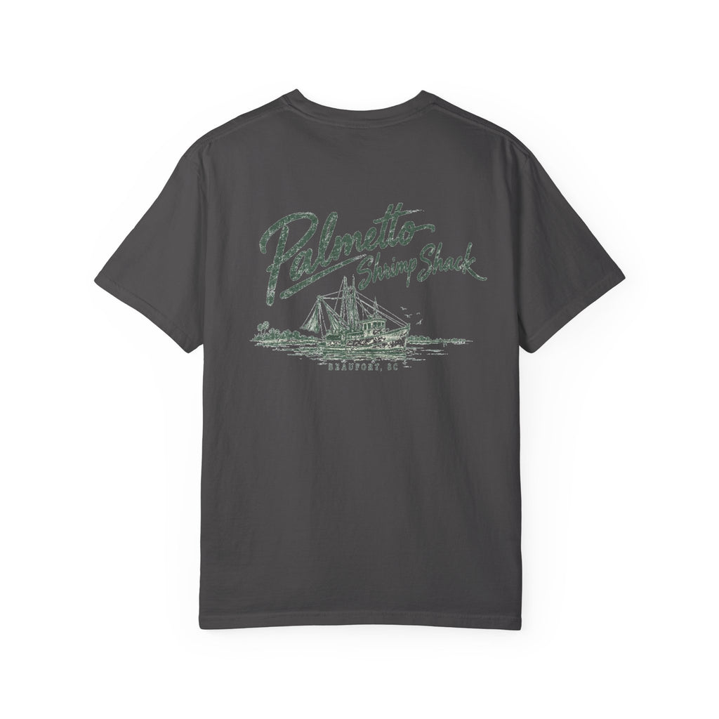 Palmetto Shrimp Shack - Unisex Garment-Dyed T-shirt