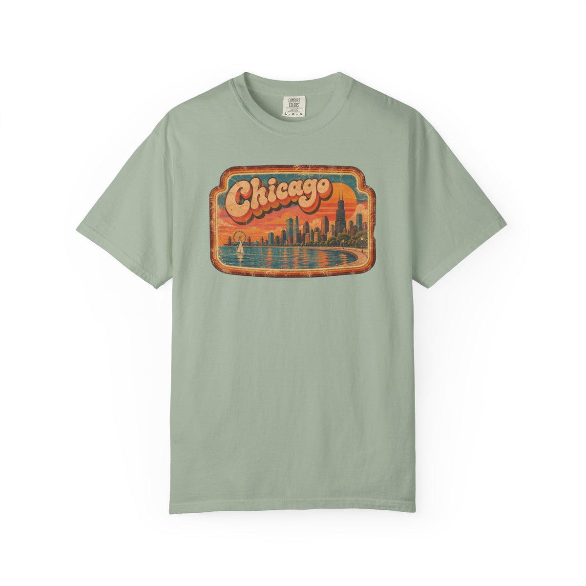 Chicago - Unisex Garment-Dyed T-shirt