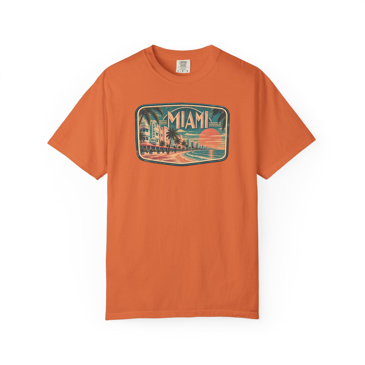 Miami - Unisex Garment-Dyed T-shirt
