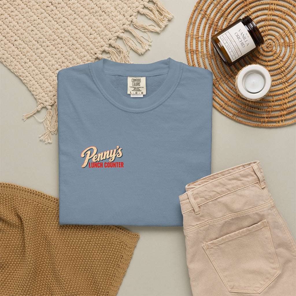 Penny's Lunch Counter - Unisex Garment-Dyed T-shirt