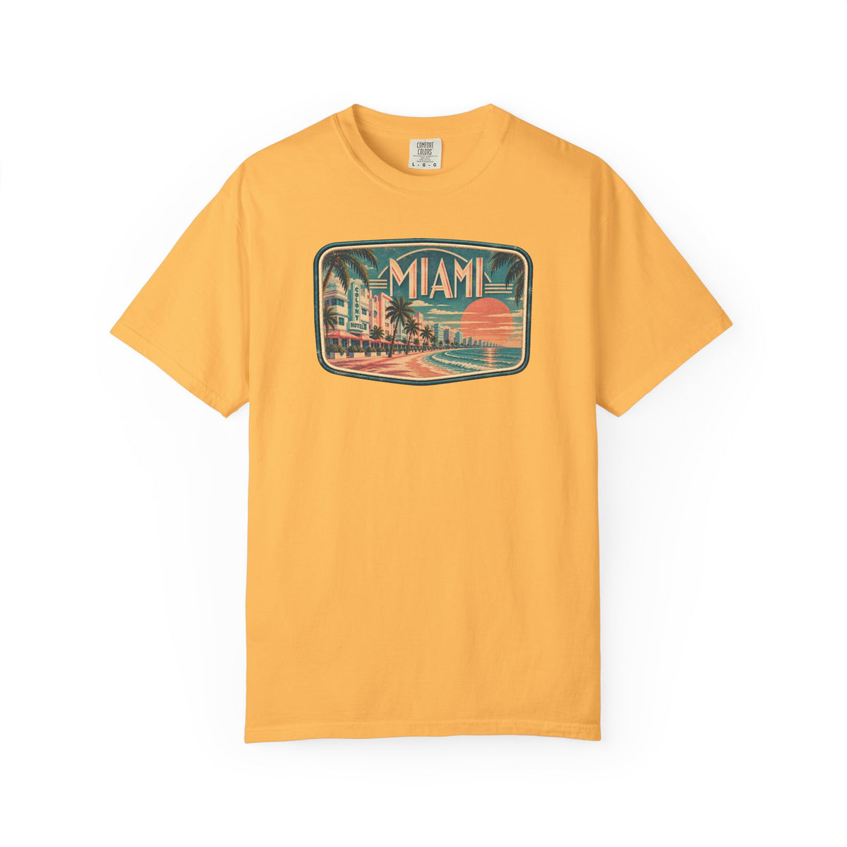Miami - Unisex Garment-Dyed T-shirt