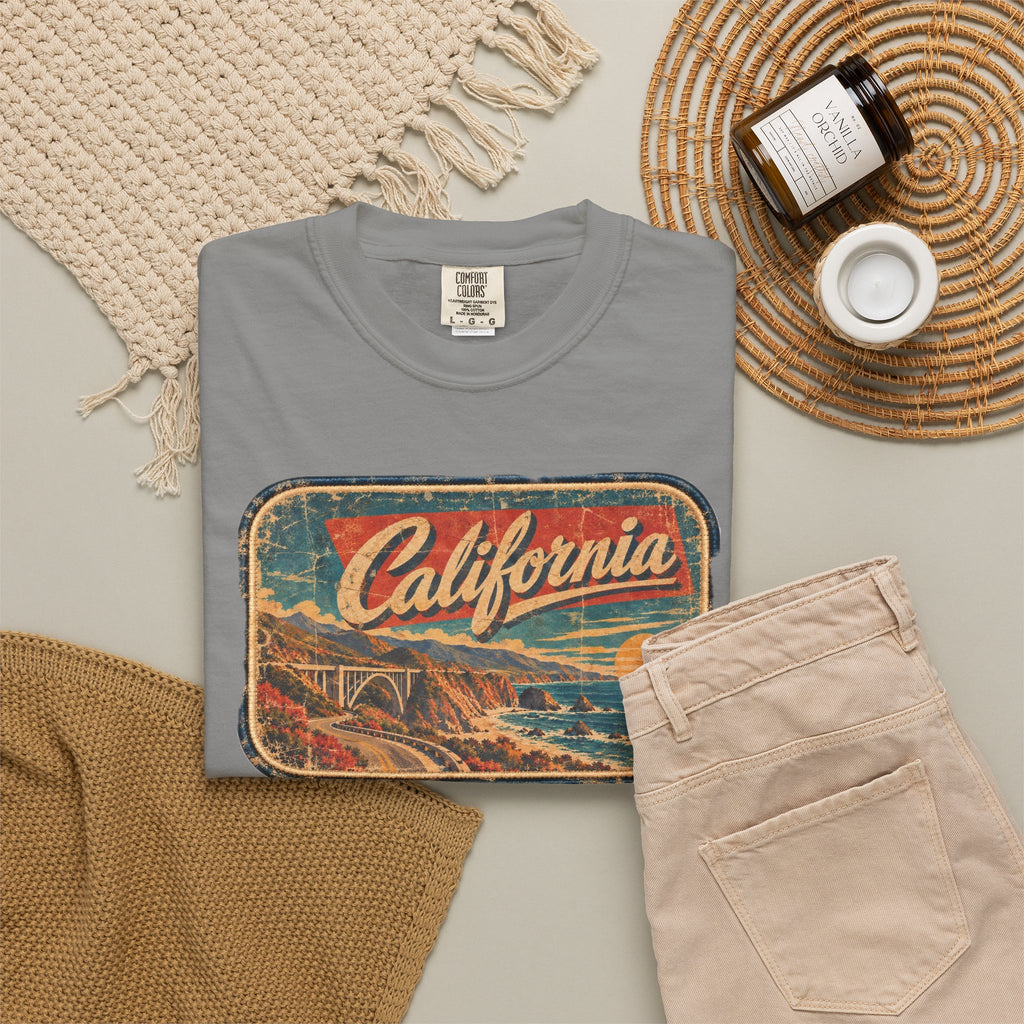 California - Unisex Garment-Dyed T-shirt