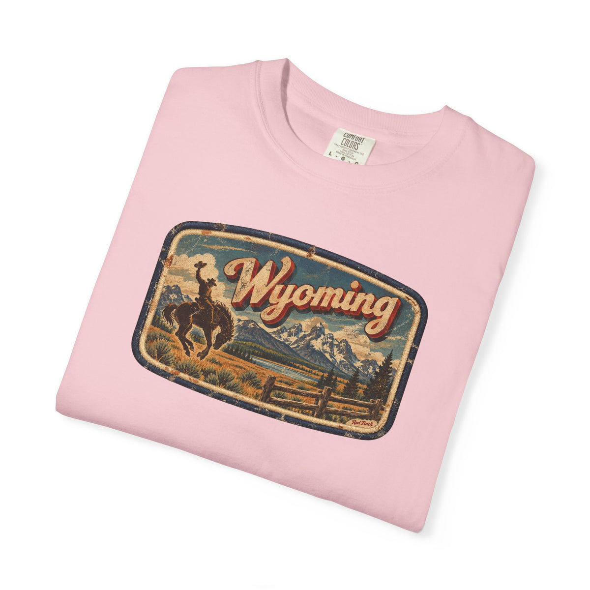 Wyoming - Unisex Garment-Dyed T-shirt