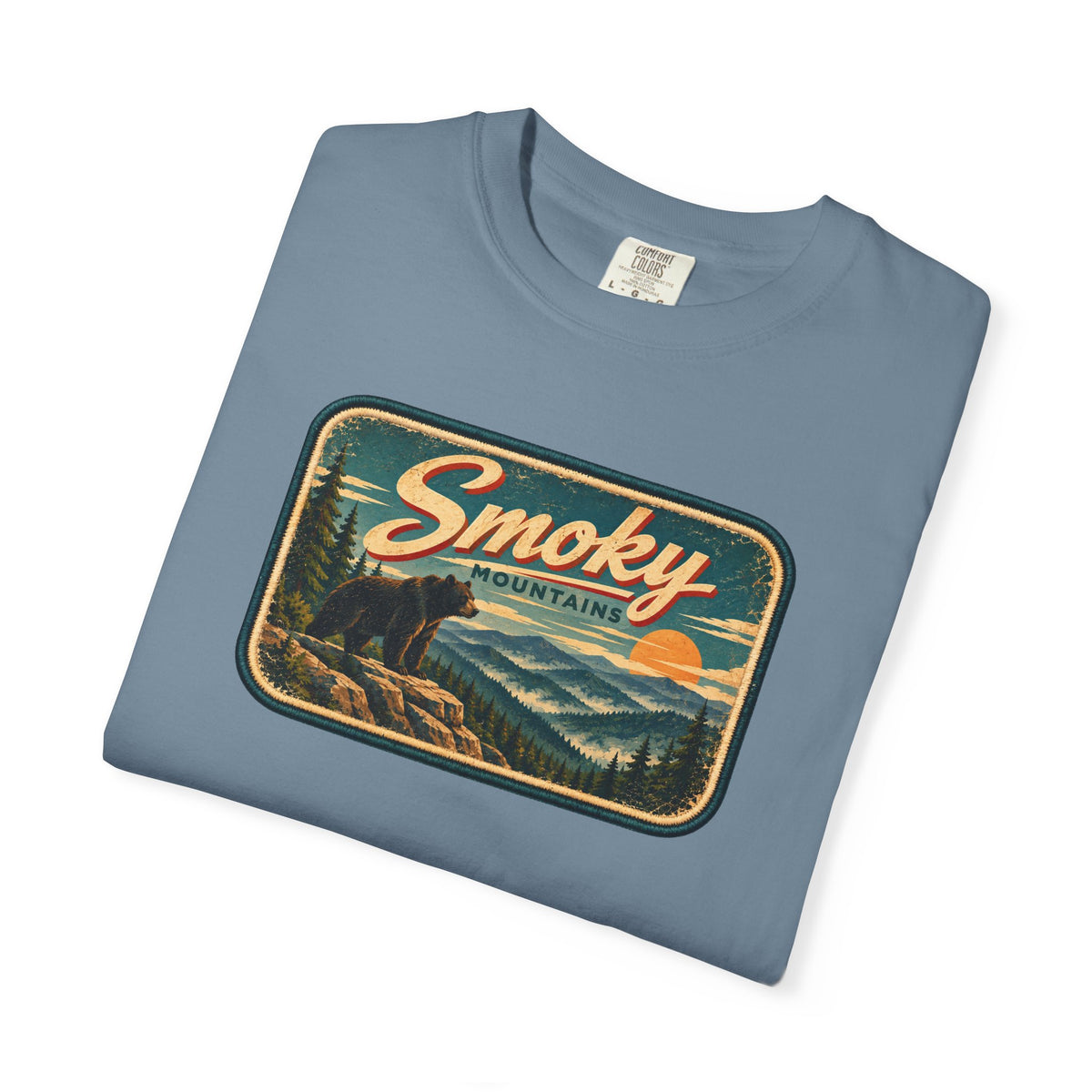 Smoky Mountains - Unisex Garment-Dyed T-shirt