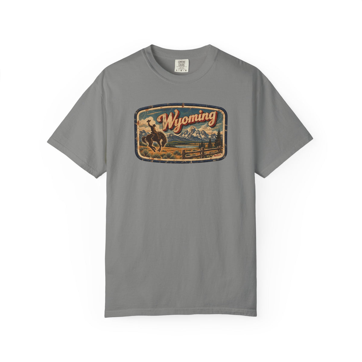 Wyoming - Unisex Garment-Dyed T-shirt