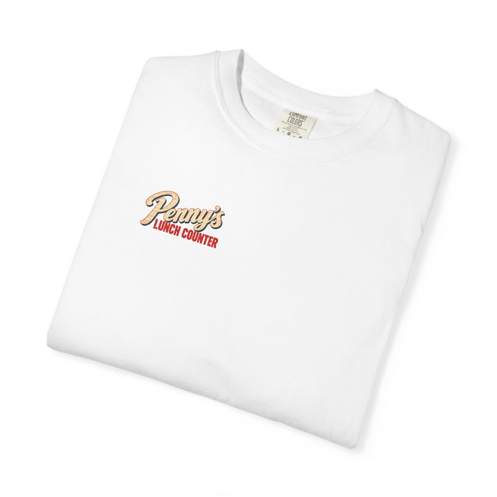 Penny's Lunch Counter - Unisex Garment-Dyed T-shirt